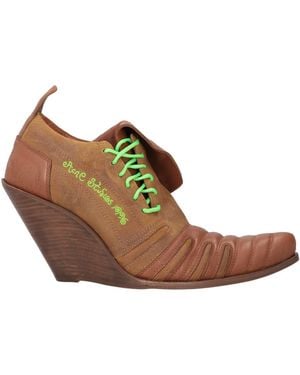 Acne Studios Tan Ankle Boots Leather - Brown