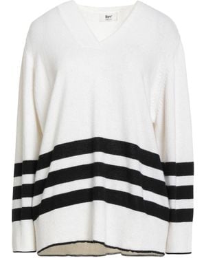 B.yu Cream Sweater Merino Wool, Viscose, Cashmere, Polyamide - White