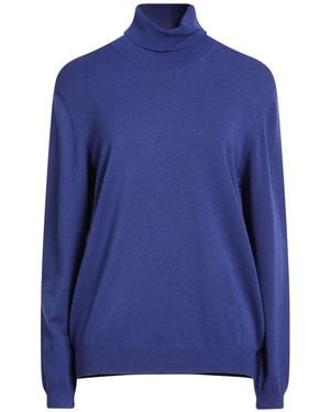 Riani Turtleneck Viscose, Polyester - Blue
