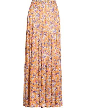 Suoli Maxi Skirt Viscose - Orange