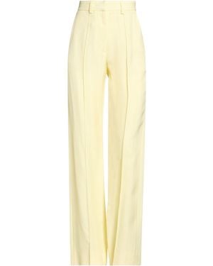 Federica Bonifaci Pants Viscose - Yellow