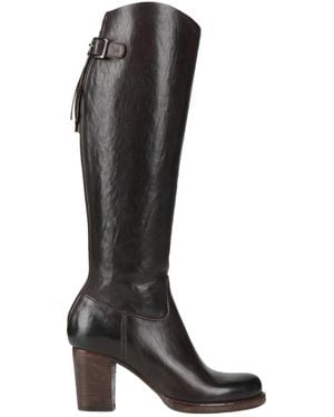 Alberto Fasciani Dark Boot Leather - Black