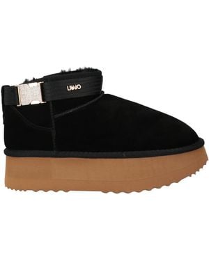 Liu Jo Botines De Caña Alta - Negro