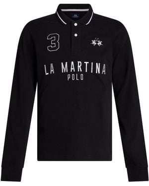 La Martina Polo Shirt Cotton - Blue