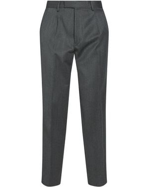 ZEGNA Trousers Wool - Grey