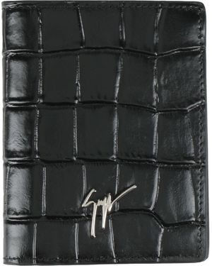 Giuseppe Zanotti Wallet Leather - Black