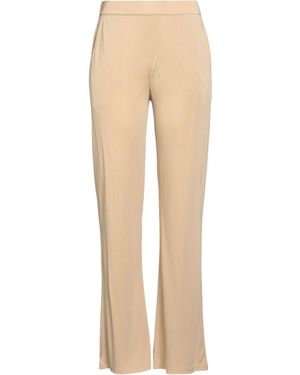MA PETITE CAPSULE Pants Modal, Polyester - Natural