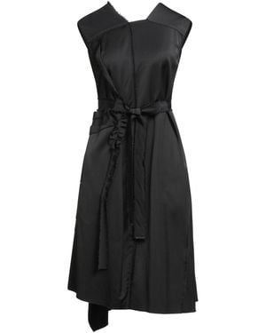High Midi Dress - Black