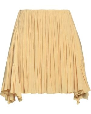Lanvin Mini Skirt Polyester - Natural