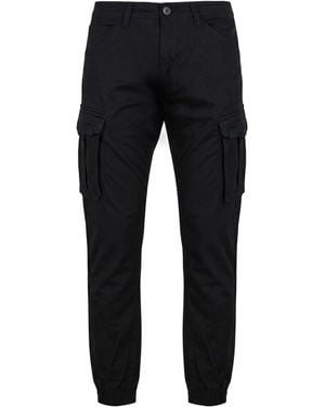 Alpha Industries Pants Cotton, Elastane - Black