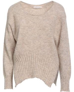 Liviana Conti Jumper Alpaca Wool, Mohair Wool, Polyamide - Natural