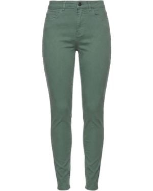 Emporio Armani Trousers Cotton, Modal, Elastane - Green
