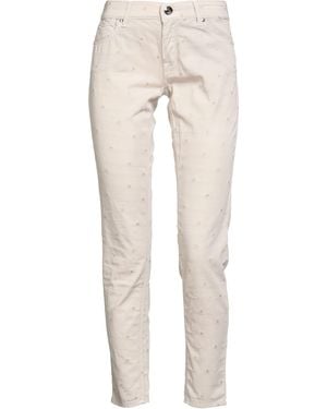 Jacob Cohen Pants Cotton, Polyester, Elastane - Natural