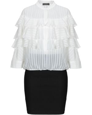 Soallure Mini Dress Polyester - White