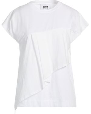 Alpha Studio Camiseta - Blanco