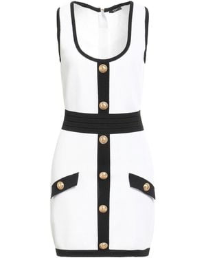 Balmain Mini Dress - White
