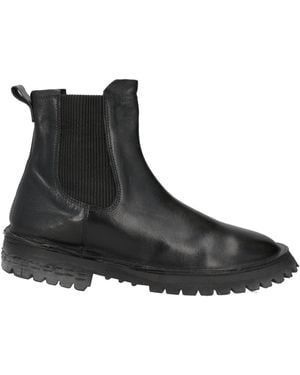 Moma Ankle Boots Leather - Black