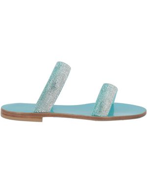 EDDICUOMO Sandale - Blau