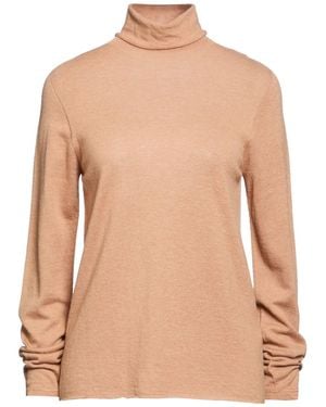 Majestic Filatures Sand Turtleneck Cashmere - Natural