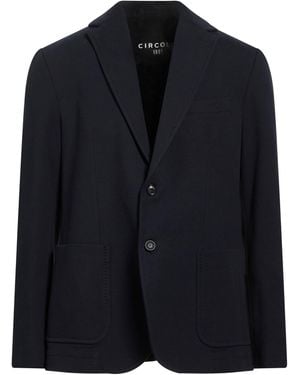Circolo 1901 Midnight Blazer Cotton, Elastane - Blue