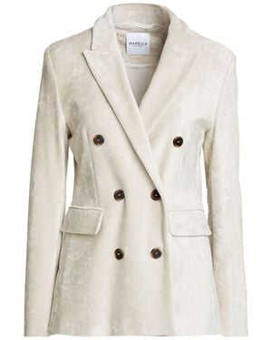 Marella Be Smart Blazer Viscose, Polyamide, Elastane - Natural