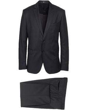 Moschino Suit Wool, Silk - Blue