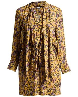 Attic And Barn Mini Dress - Metallic