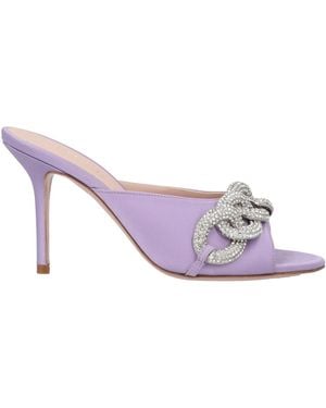 Gedebe Lilac Sandals Textile Fibers - Pink