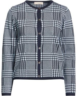 Cashmere Company Cardigan Wool, Cashmere, Nylon, Elastane - Blue