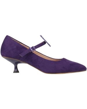 Gaelle Paris Court Shoes Textile Fibres - Purple
