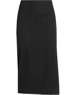 Patrizia Pepe Midi Skirt - Black