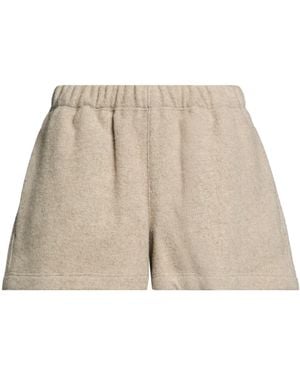 Rier Shorts & Bermuda Shorts Virgin Wool - Natural