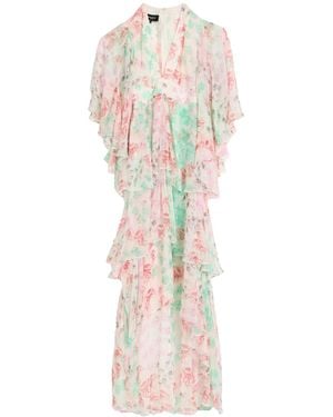 Rochas Maxi Dress - White