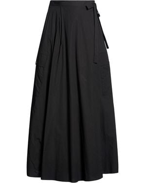 Twinset Maxi Skirt Cotton, Elastane - Black
