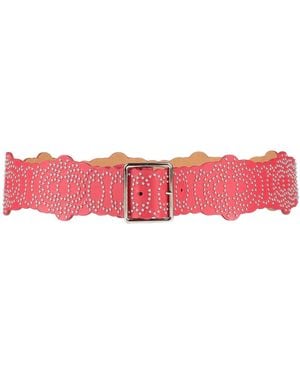 Alaïa Belt - Pink