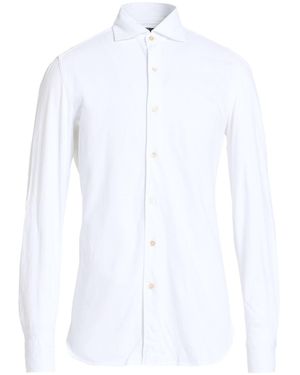 Luigi Borrelli Napoli Shirt Cotton - White