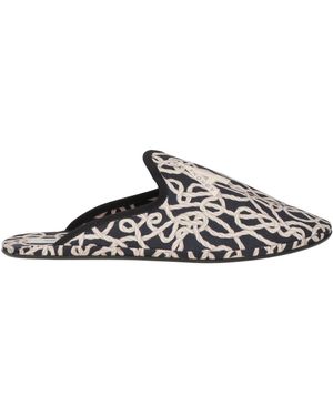Agnona Mules & Clogs Textile Fibers - White