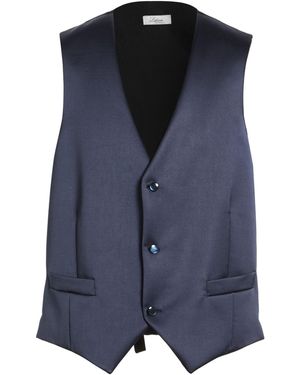 Lubiam Tailored Vest Virgin Wool, Polyester - Blue