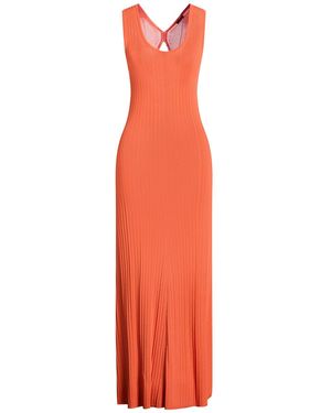 JOSEPH Vestido Largo - Naranja