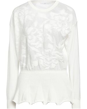 High Sweater Cotton, Nylon - White