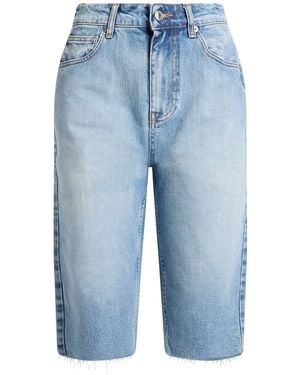 ViCOLO Denim Shorts Cotton, Lyocell, Organic Cotton, Lycra - Blue