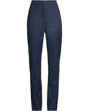 Piazza Sempione Pants Virgin Wool, Polyamide, Elastane - Blue
