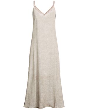MARYBLOOM Light Maxi Dress Linen - White