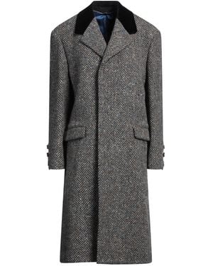 Marni Coat Wool, Cotton, Calfskin - Gray