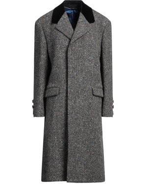 Marni Coat Wool, Cotton, Calfskin - Grey