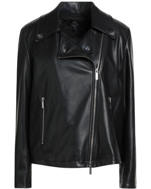 ARMANI EXCHANGE Jacket Polyester, Polyurethane - Black