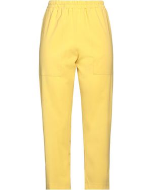 Drumohr Pants Wool - Yellow