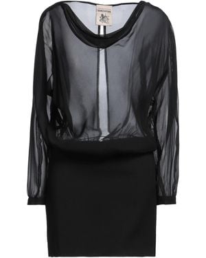 Semicouture Mini Dress - Black