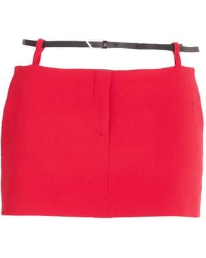 The Attico Mini Skirt - Red