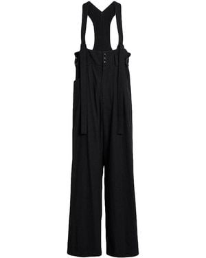 Yohji Yamamoto Overalls Cotton - Black